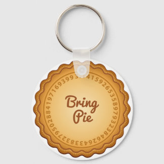 Pie zum Pi-Tag bringen Schlüsselanhänger