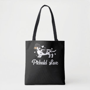 Piebald-Dackel-Hundeinhaber-Geschenk Tasche