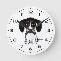 Piebald Dackel Niedliche Dackel Dog
