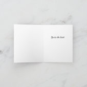 Piebald Dackel Vielen Dank für Ihre individuelle G Dankeskarte (Innenseite)