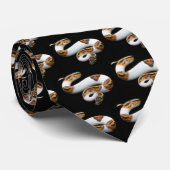 Piebaldballpythonschlange Krawatte (Gerollt)