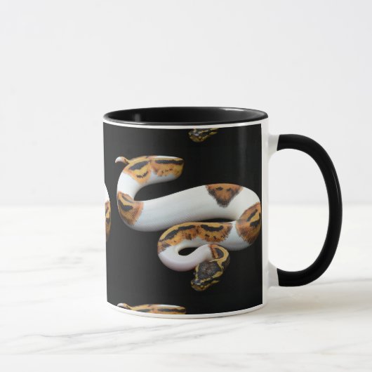 Piebaldballpythonschlange Tasse (Rechts)