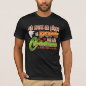 Piece ah Pork / Trini Christmas T-Shirt (Vorderseite)