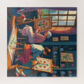 Piece by Piece-Stitch by Stitch Puzzle for Crafter (Horizontal)