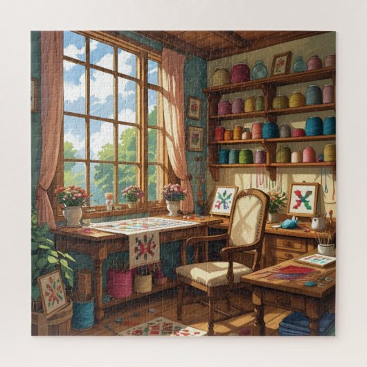 Piece by Piece-Stitch by Stitch Puzzle for Crafter (Vertikal)