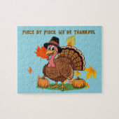 Piece by Piece, We're Thankful Thanksgiving Puzzle (Horizontal)