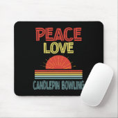 Piece Liebe Candlepin Bowling Funny Mousepad (Mit Mouse)