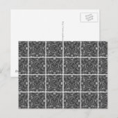 PiecedLayered 2x2 Band W Postkarte (Vorne/Hinten)