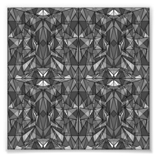 PiecedLayered 2x2 BandW Fotodruck