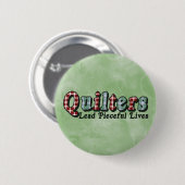 Pieceful Leben Button (Vorne & Hinten)