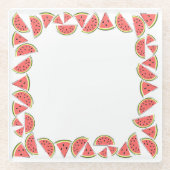 Pieces Square Glasuntersetzer (Vorderseite)