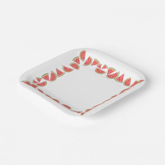 Pieces Square Pappteller (Gewinkelt)