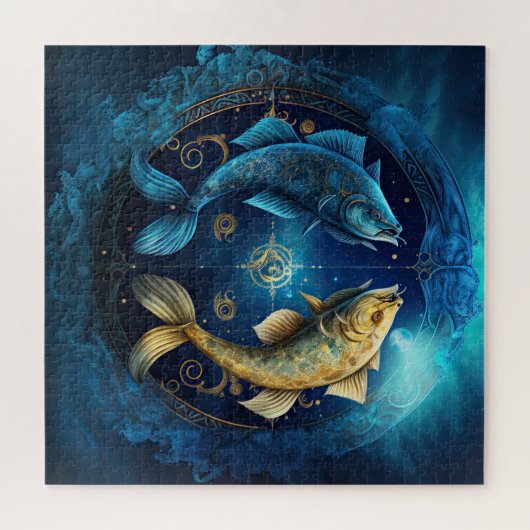 Pieces Zodiac Sign Jigsaw Puzzle (Horizontal)