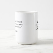 PIeceWellQuote Kaffeetasse (Mittel)