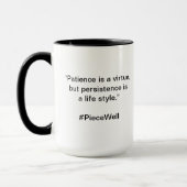 PieceWellQuote Tasse (Links)