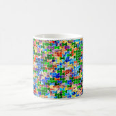 Piecewise Bowties Swirl 11oz Tasse (Mittel)