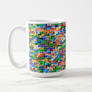 Piecewise Bowties Swirl 15oz Tasse