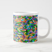 Piecewise Bowties Swirl 20oz Tasse (Rechts)