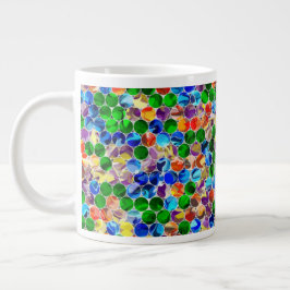 Piecewise Circles Swirl 20oz Tasse