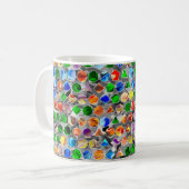 Piecewise Polygons Swirl 11oz Tasse (Vorderseite Links)