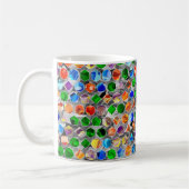 Piecewise Polygons Swirl 11oz Tasse (Links)