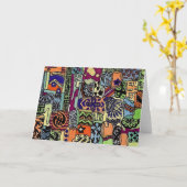 Piecie-Piecie-Artwork-Karte - Leere Karte (Gelbe Blume)