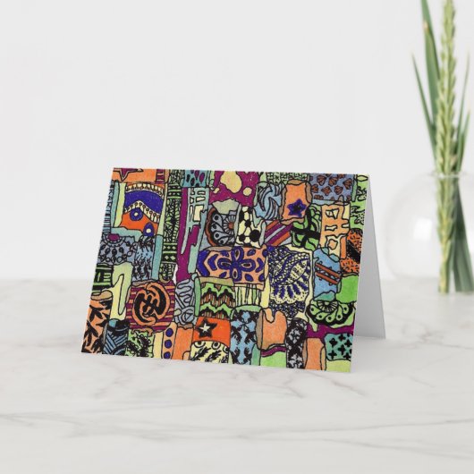 Piecie-Piecie-Artwork-Karte - Leere Karte (Vorderseite)