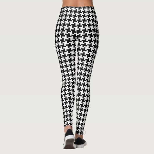 Pied de Poule Leggings (Rückseite)