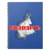 Piedmont Notizblock (Vorderseite)