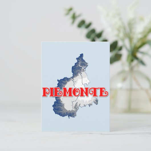 Piedmont Postkarte (Stehend Vorderseite)