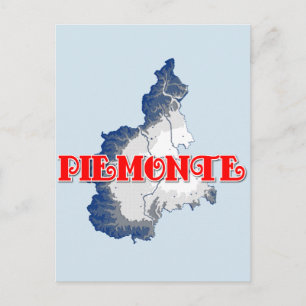 Piedmont Postkarte