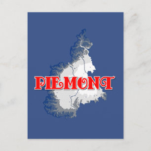 Piedmont Postkarte