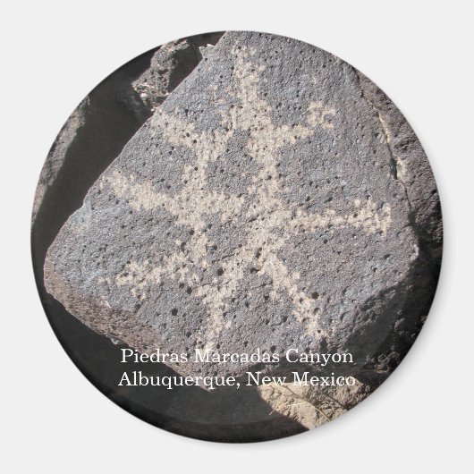 Piedras Marcadas Canyon Magnet (Vorne)