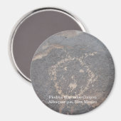 Piedras Marcadas Canyon Magnet (Vorderseite/Rückseite)