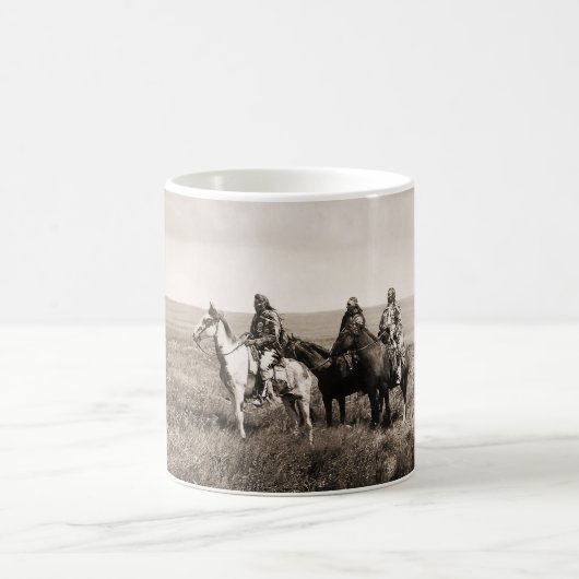 Piegan Blackfeet Amerikanischen Ureinwohners Kaffeetasse (Mittel)