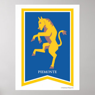 Piemont Italy Poster