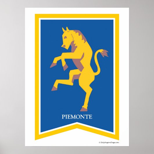 Piemont Italy Poster (Vorne)