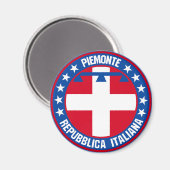 Piemont Magnet (Vorderseite/Rückseite)
