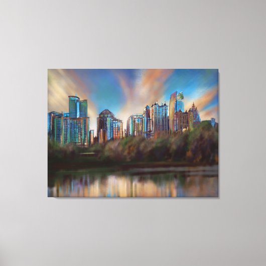 Piemont Park, Atlanta, Georgia - Canvas Print Leinwanddruck (Vorderseite)