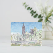 Piemont Park, Atlanta Postkarte (Stehend Vorderseite)