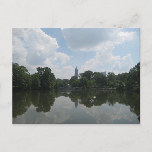 Piemont Park, Atlanta Postkarte (Vorderseite)