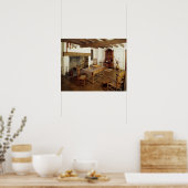 Piemont Room, Guildford Landkreis North Carolina Poster (Küche)