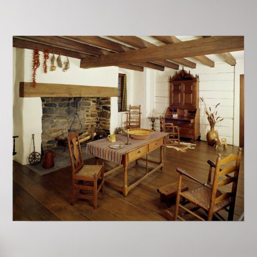 Piemont Room, Guildford Landkreis North Carolina Poster (Vorne)