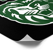Piemont University Arch Vintages Design Poster (Ecke)