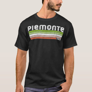 Piemonte Italia Retro Piedmont Italien T-Shirt