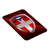 Piemonte Mettalic Emblem Magnet (Rechte Seite)