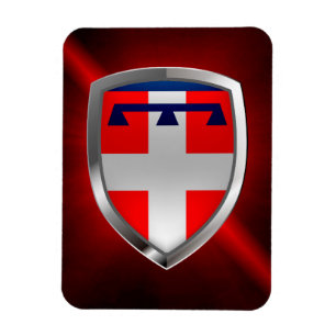 Piemonte Mettalic Emblem Magnet