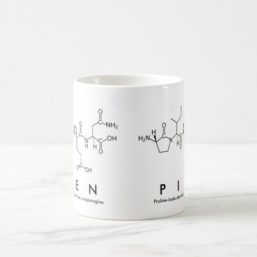Pien-Peptidname-Tasse Kaffeetasse (Mittel)
