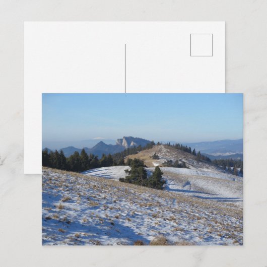 Pieniner Berge Postkarte (Vorne/Hinten)