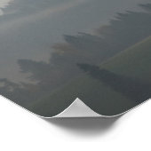 Pieniner Sonnenaufgang Poster (Ecke)